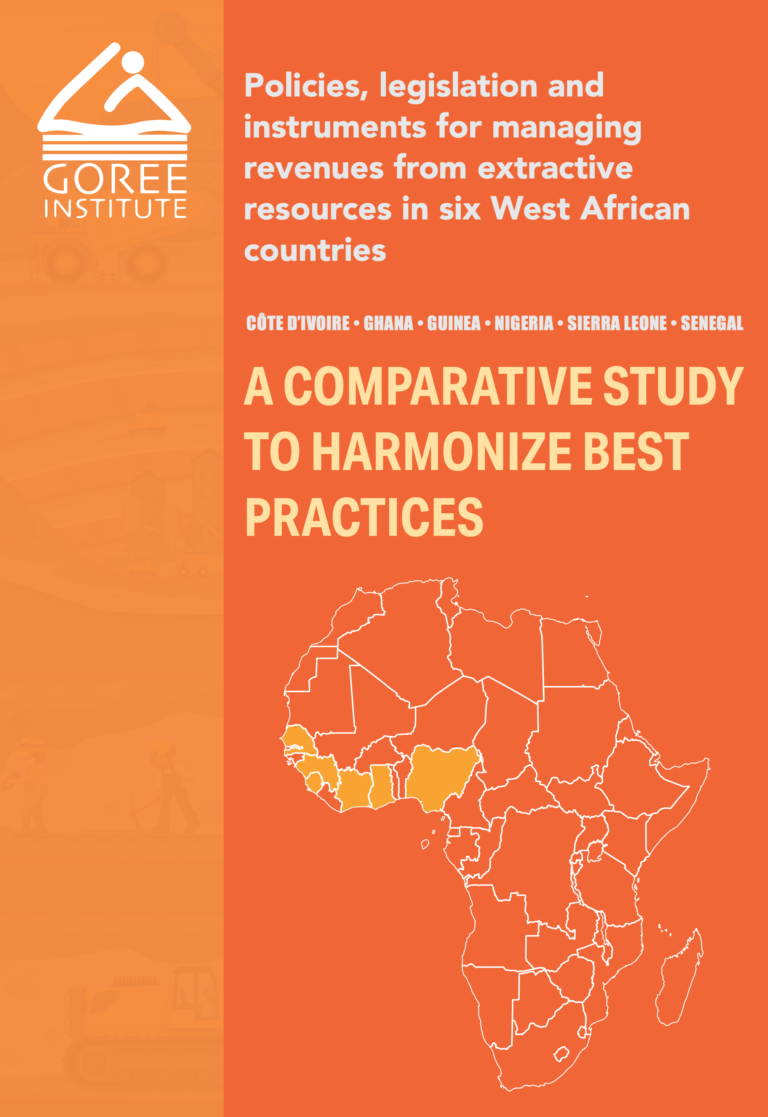 Policies, legislation and instruments for managing revenues from extractive resources in six West African countries page 1