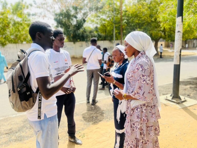 Projet Jamm ak ndaw ni apres la formation et les initiatives la capitalisation avec les Ambassadeurs de la Paix